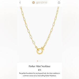 Gorjana Parker Mini Necklace